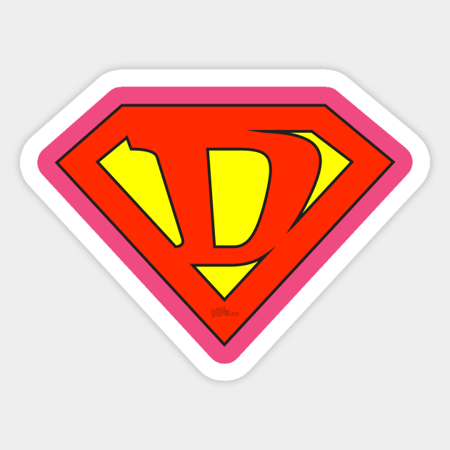 Super D Sticker by NN Tease